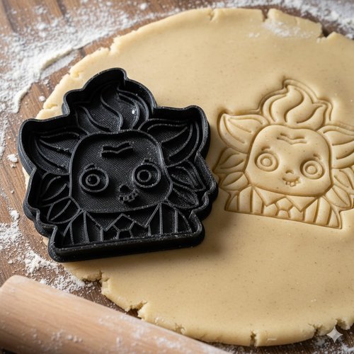 Emporte-piece beetlejuice pour biscuits et patisserie - 8 cm