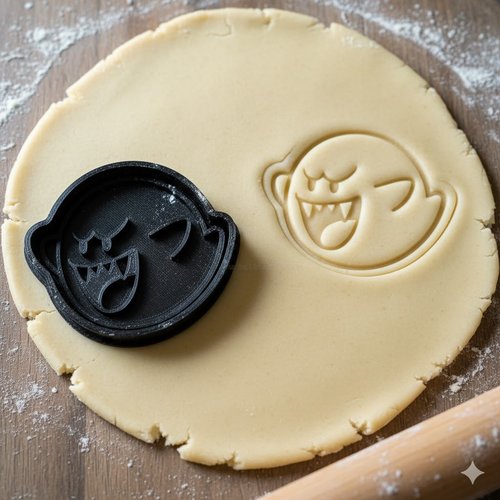 Emporte-piece boo super mario pour biscuits et patisserie 8 cm