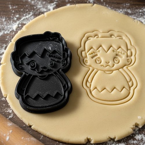 Emporte-piece frankenstein 8cm - moule a biscuit halloween