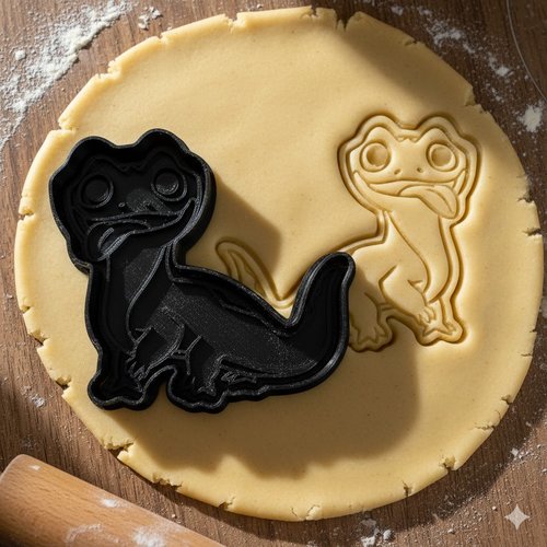 Emporte-piece bruni la salamandre reines des neiges 8 cm