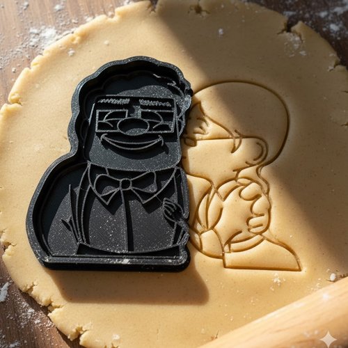 Emporte-piece up la-haut carl et ellie - moule biscuit 8 cm