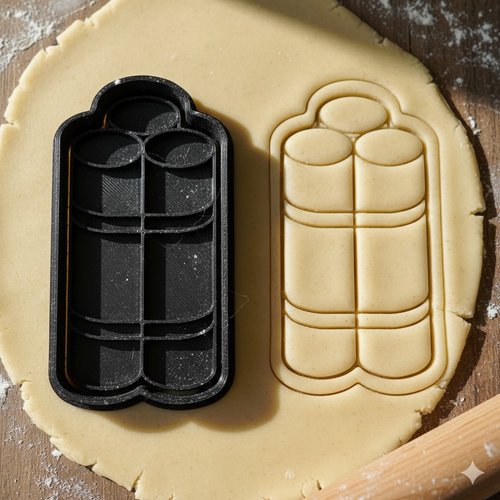 Emporte-piece dynamite pour biscuits - moule patisserie 8 cm