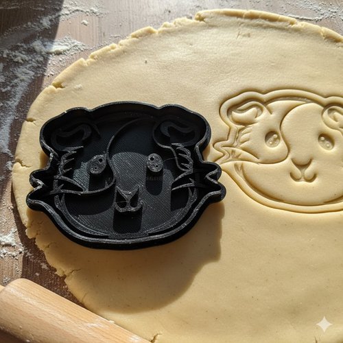 Emporte-piece cochon d'inde 8 cm - moule biscuit artisanal