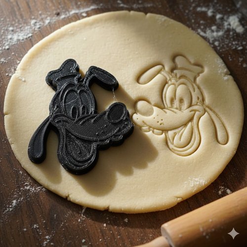 Emporte-pièce dingo disney 8cm - moule à biscuit artisanal