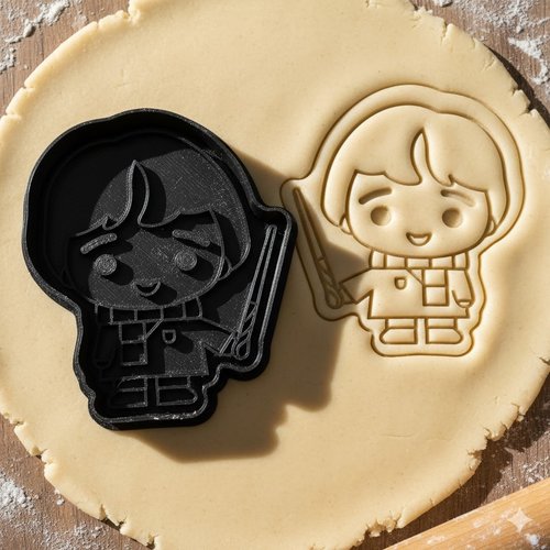 Emporte-piece sorcier harry de 8 cm pour biscuits et patisserie