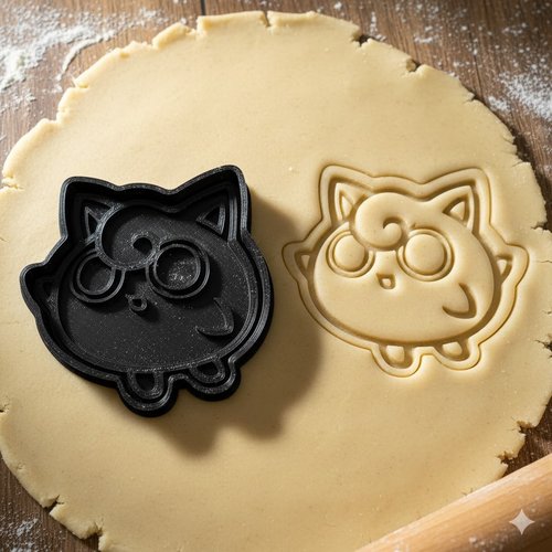 Emporte-piece jigglypuff pour biscuits et patisserie - 8 cm