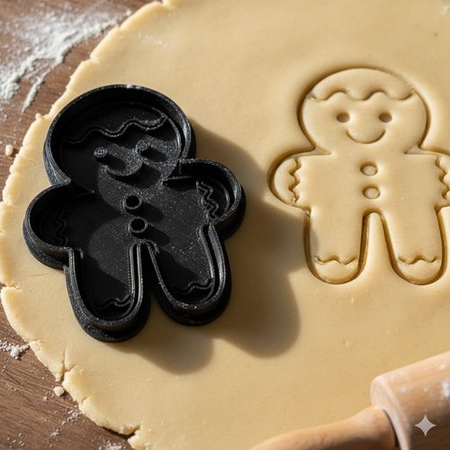 Emporte-pièce bonhomme pain d épice 8 cm pour pâtisserie artisanale