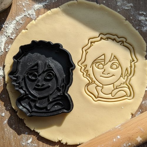 Emporte-piece hiro hamada big hero 6 pour biscuits et patisserie 8cm