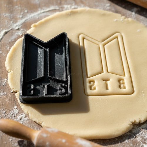 Emporte-piece bts pour biscuits et patisserie - 8 cm