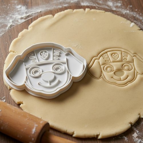 Emporte-piece marshall paw patrol - moule biscuit patisserie 8 cm