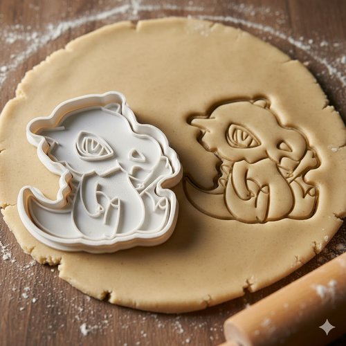 Emporte-piece dinosaure pour biscuits et pate a sucre - 8 cm