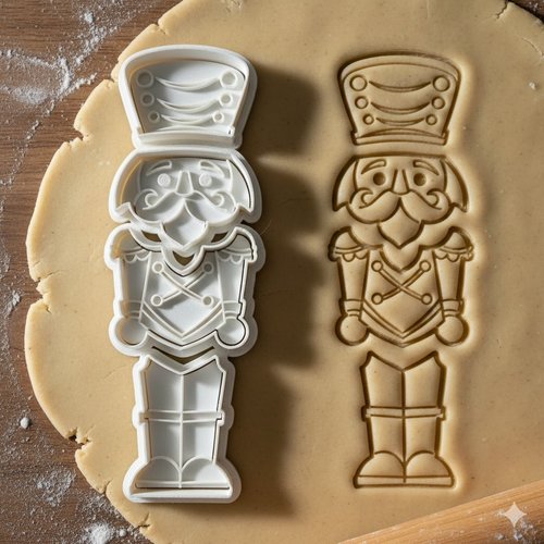 Emporte-piece casse-noisette 8 cm - moule biscuit artisanal