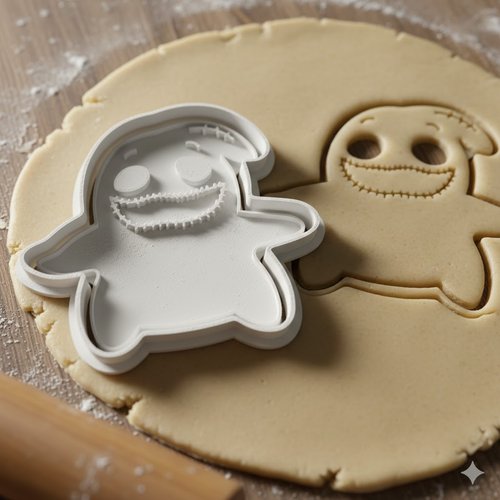 Emporte-piece oogie boogie pour biscuits et pate a sucre - 8 cm