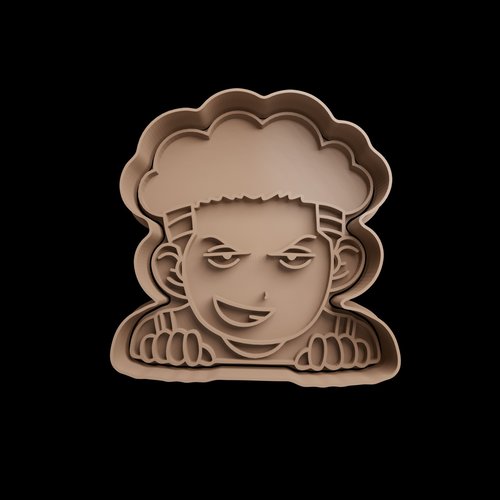 Emporte-piece ryota miyagi slam dunk - moule biscuit artisanal 8cm