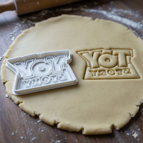 Emporte-piece toy story pour biscuits et pate a sucre - 8 cm
