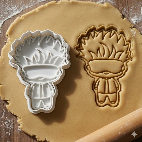 Emporte-piece gojo satoru 8 cm - moule biscuit jujutsu kaisen