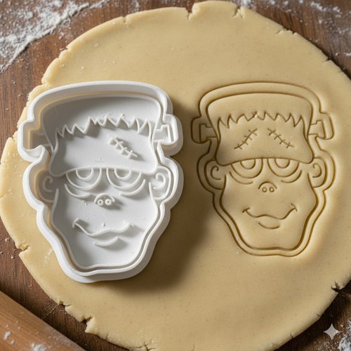 Emporte-pièce frankenstein halloween 8 cm - moule biscuit artisanal