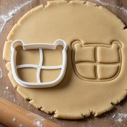 Emporte-piece artisanal windows 8 cm - moule a biscuit original