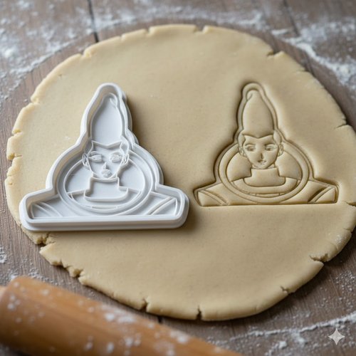 Emporte-piece whis dragon ball super - moule biscuit artisanal 8 cm