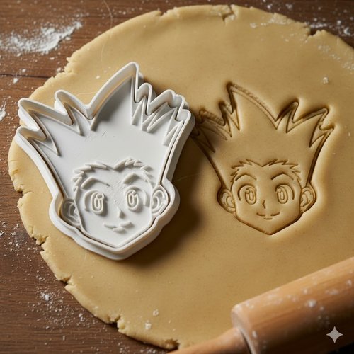 Emporte-pièce manga gon hunter x hunter - moule biscuits 8 cm