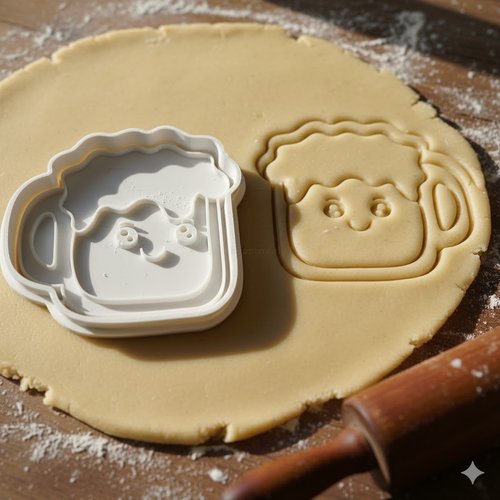 Emporte-pièce chope de bière 8 cm - moule à biscuit artisanal