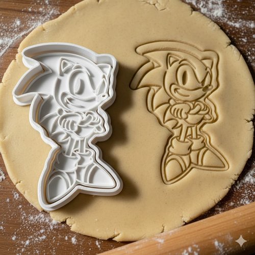 Emporte-piece sonic pour biscuits et pâtisserie - 8 cm