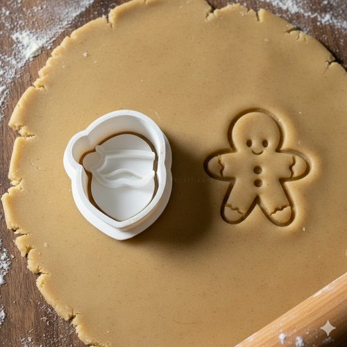 Emporte-piece bonhomme de pain d epices - moule patisserie 8 cm