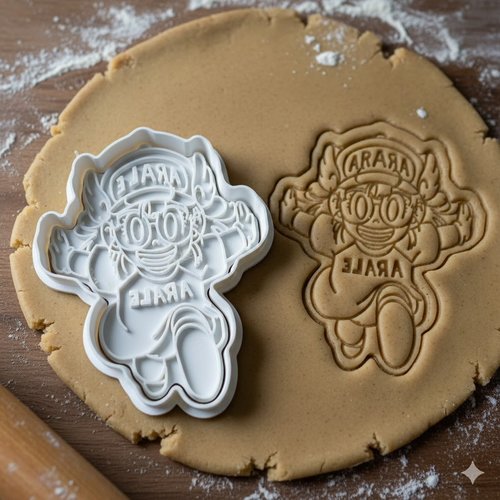 Emporte-pièce arale dr. slump 8cm - moule biscuit artisanal