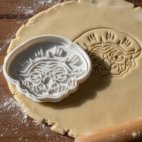 Emporte-piece sorciere yubaba 8 cm pour biscuits et patisserie