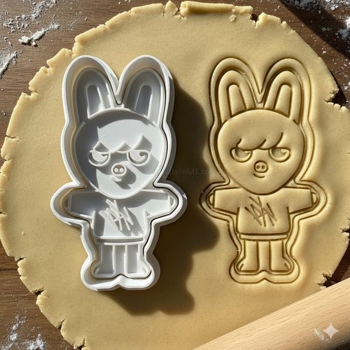 Emporte-piece skzoo dwaekki stray kids - moule biscuits 8 cm