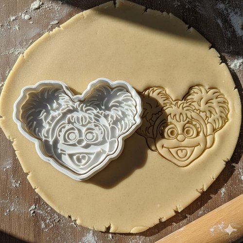 Emporte-piece abby cadabby sesame street 8 cm - moule biscuit