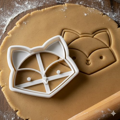 Emporte-piece renard 8 cm - moule de patisserie artisanale