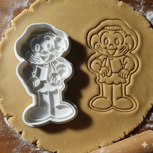 Emporte-piece monica turma da monica - moule a biscuits 8 cm