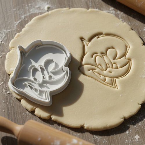 Emporte-pièce canard donald - moule à biscuit artisanal 8 cm