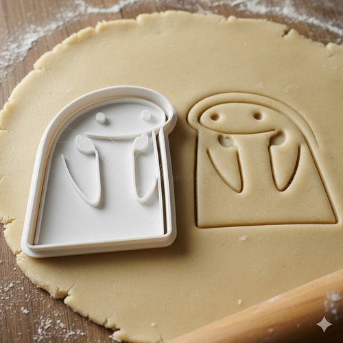 Emporte-piece flork de pâtisserie artisanale 8 cm