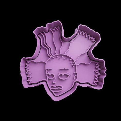 Emporte-piece cynthia rugrats - moule a biscuit 8 cm