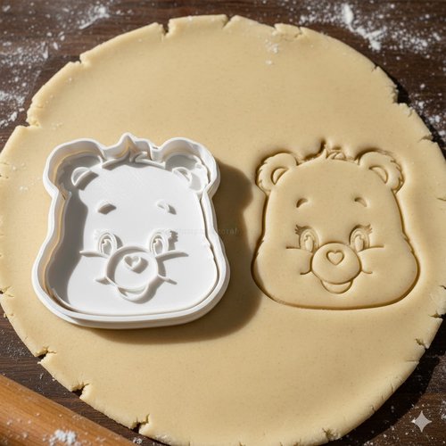 Emporte-piece ours care bears 8 cm - moule biscuit artisanal