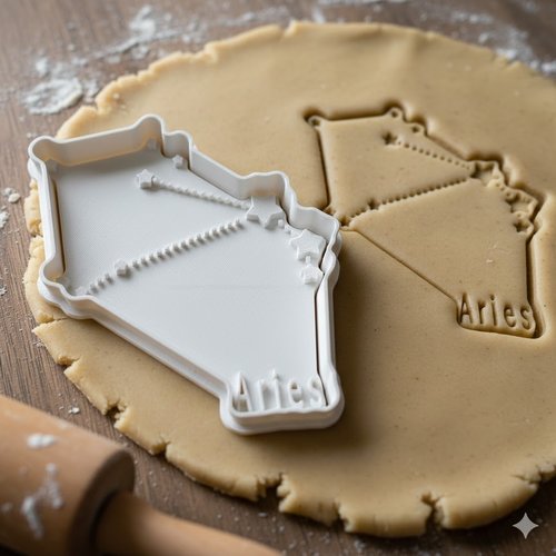 Emporte-pièce bélier signe astrologique 8 cm - moule à biscuit