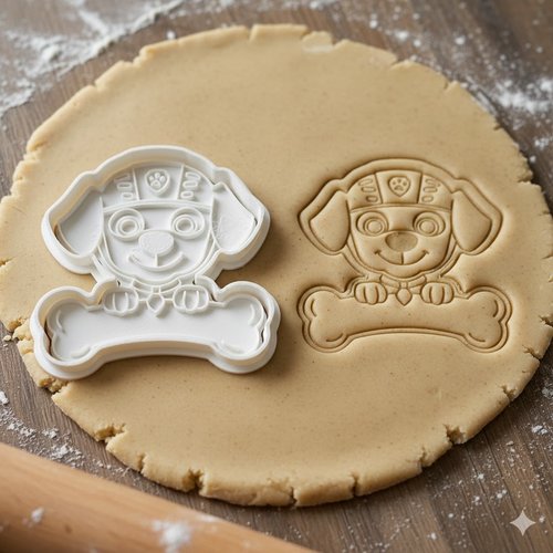 Emporte-piece pat' patrouille marshall - moule biscuits 8 cm