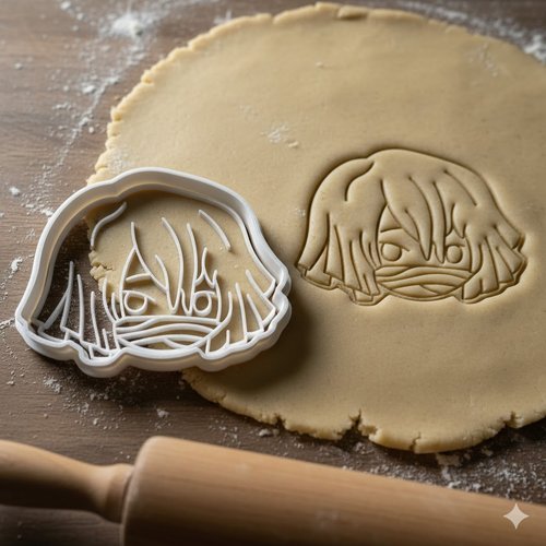 Emporte-piece anime manga 8cm - moule biscuit artisanal