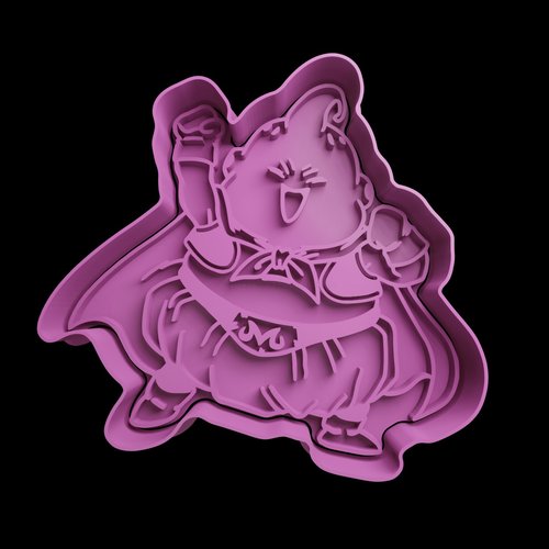 Emporte-piece majin boo dragon ball z - moule a biscuit 8 cm