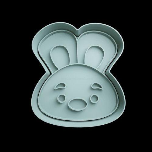 Emporte-piece lapin de paques 8 cm - moule patisserie artisanal