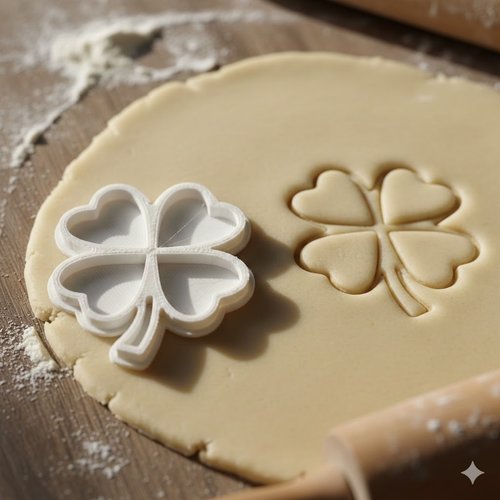 Emporte-piece artisanal 8 cm pour biscuits et pate a sucre - noir