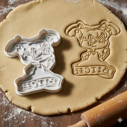 Emporte-piece angelica rugrats - moule biscuit personnage 8 cm