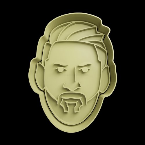 Emporte-piece messi - moule biscuit footballeur 8 cm