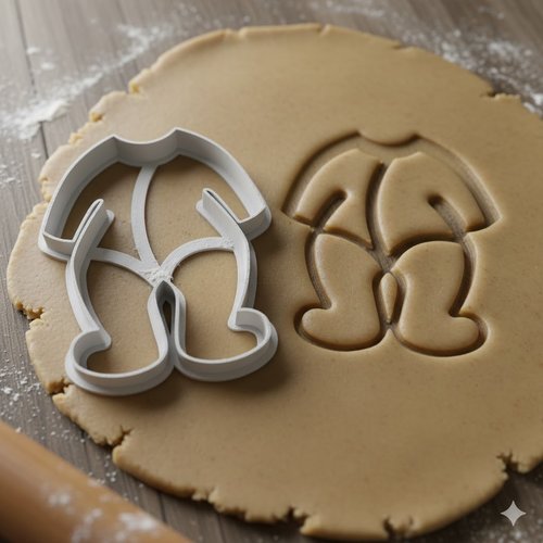 Emporte-piece grenouillere bebe 8cm - moule patisserie naissance