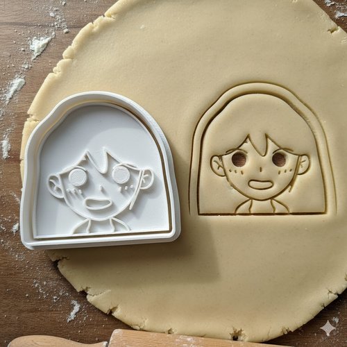 Emporte-piece omari mari pour biscuit et patisserie artisanale 8 cm