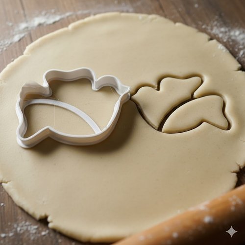 Emporte-pièce ginkgo biloba 8 cm - moule biscuit pâtisserie artisanale