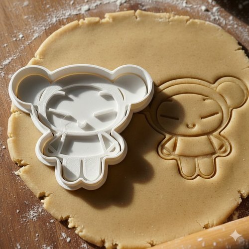 Emporte-piece pucca pour biscuits et pate a sucre - 8 cm