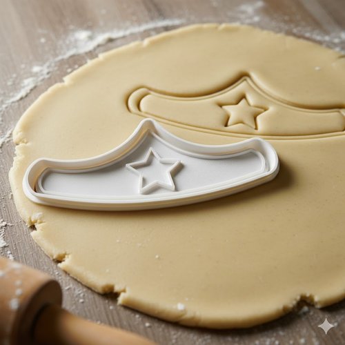 Emporte-piece wonder woman 8 cm - moule a biscuit artisanal